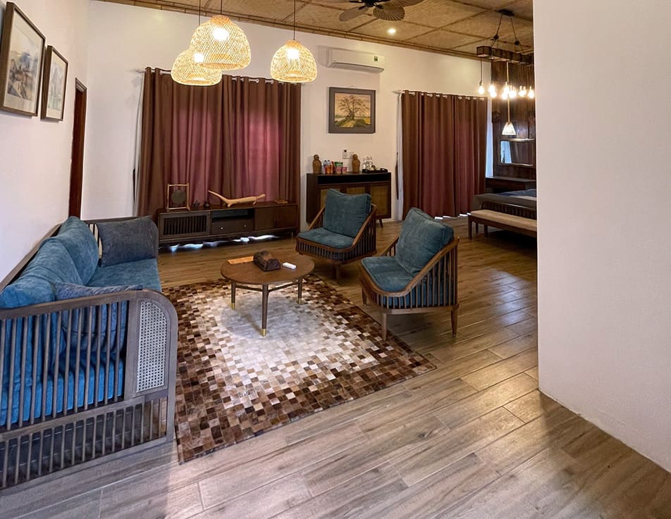 Villa hướng vườn hồng 2 ngủ 3