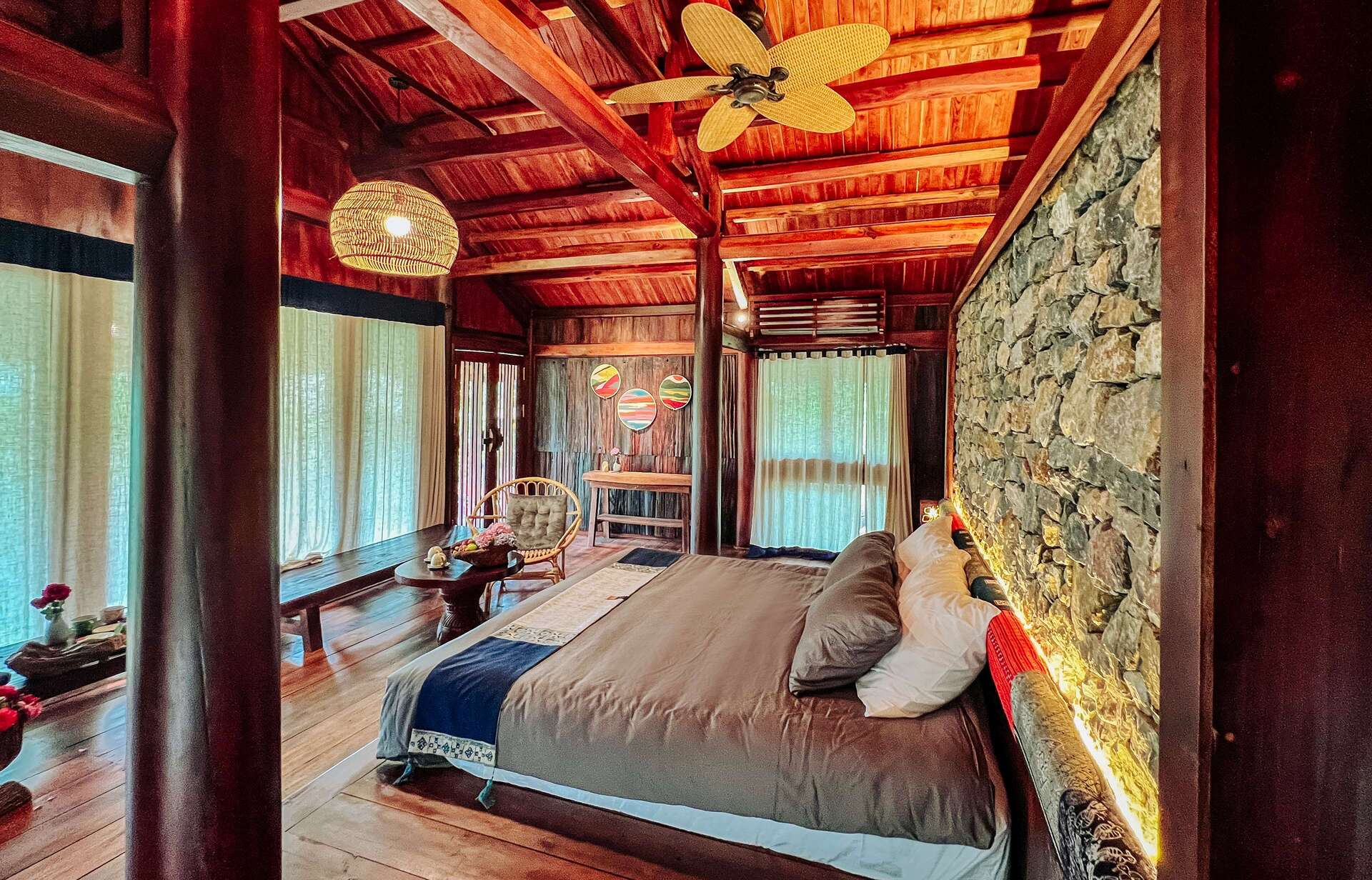 Villa hướng vườn hồng 3 ngủ