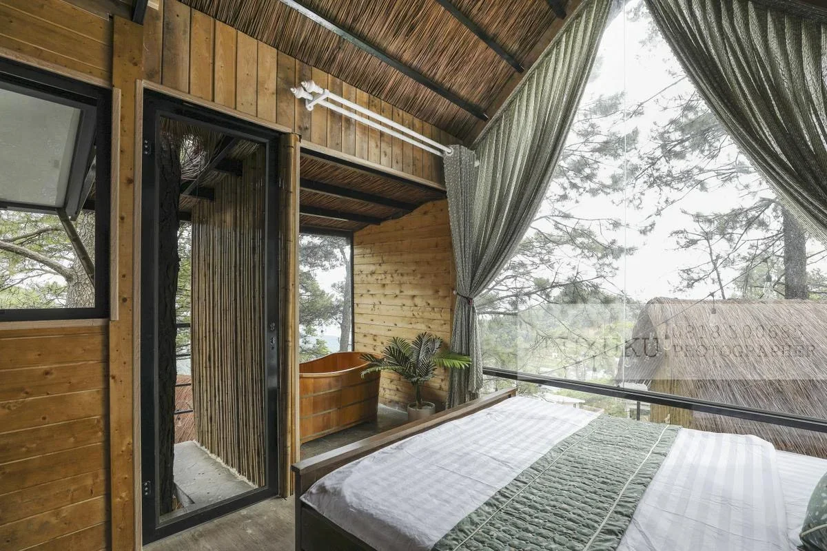 Nhà trên cây - Nhà 1 gian (có bồn tắm) 2