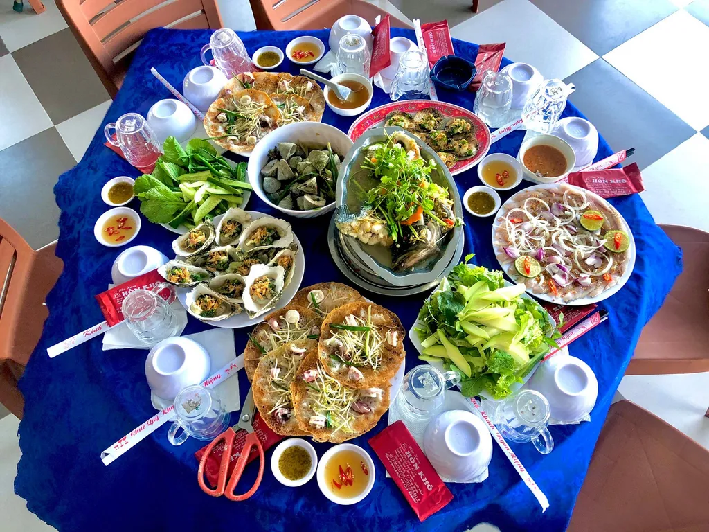 hai san tuoi ngon hon kho