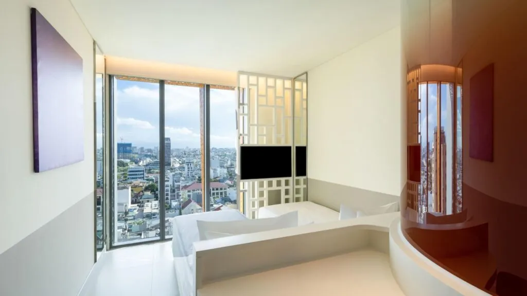 2 Twin Beds City View  2