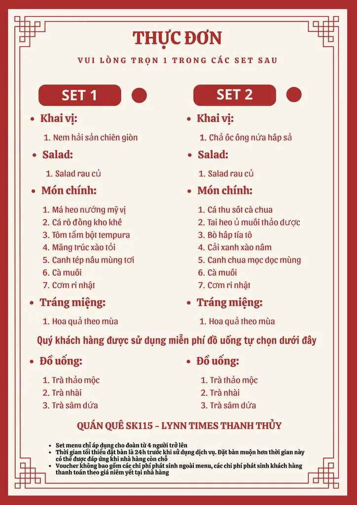 Vé Ohayo+1 và Setmenu ăn trưa (từ 4 khách) 2